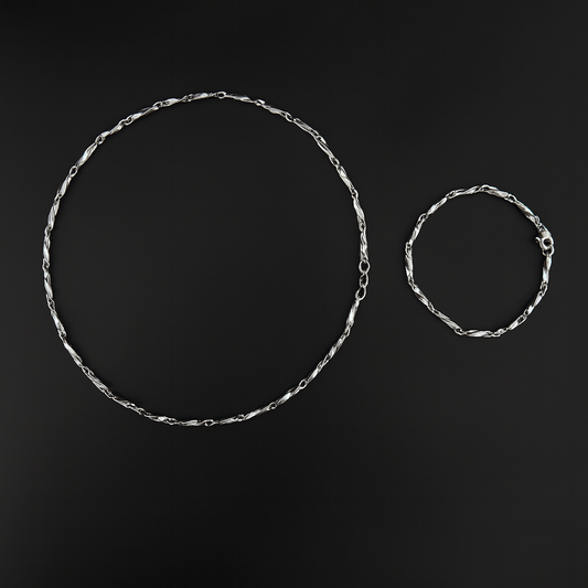 Titanium Steel Simple Bracelet — Non-Fading Handmade Men’s Accessory