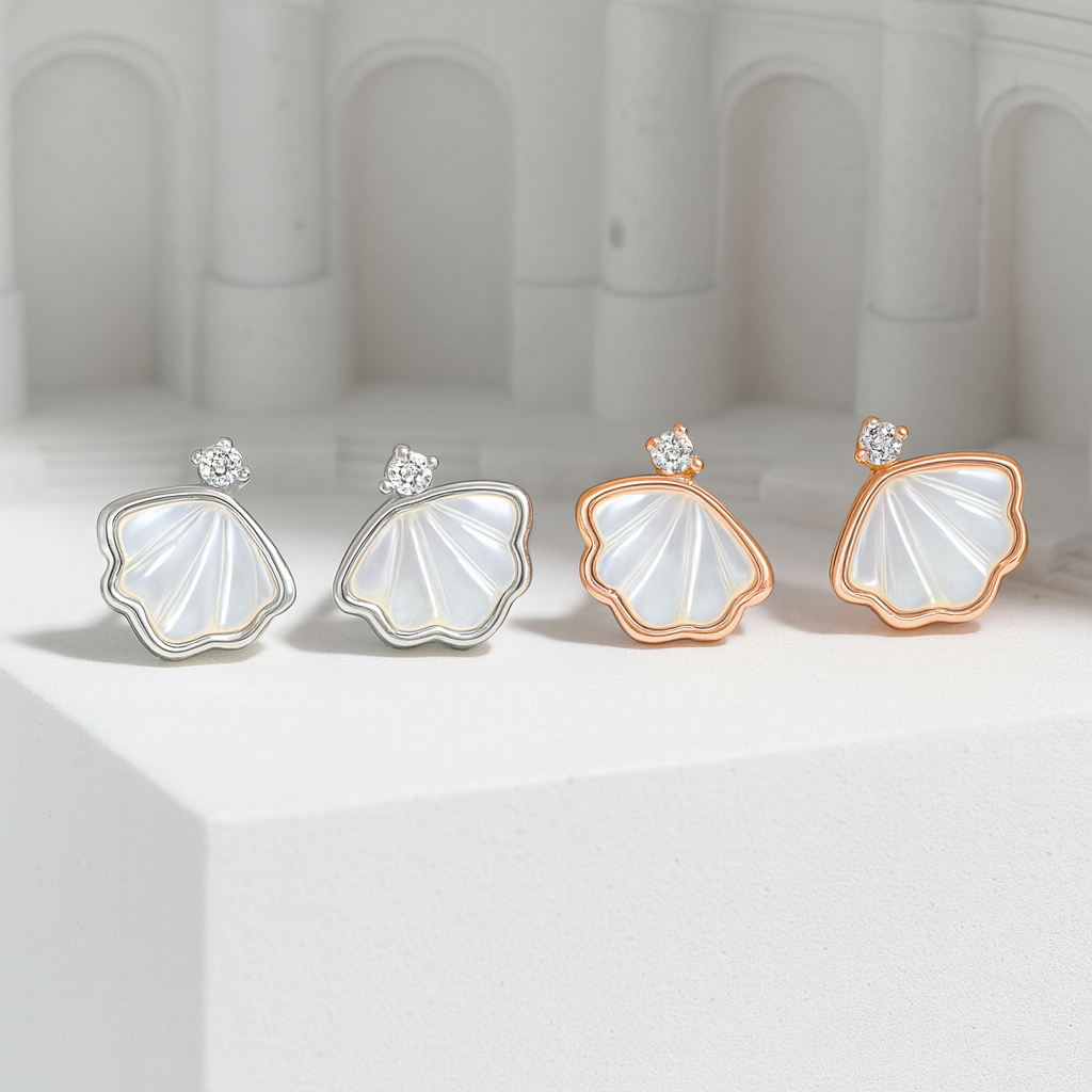 Give Your Girlfriend a Lifetime of High-End Temperament, White Pearl Earrings Gift, and Jewelry