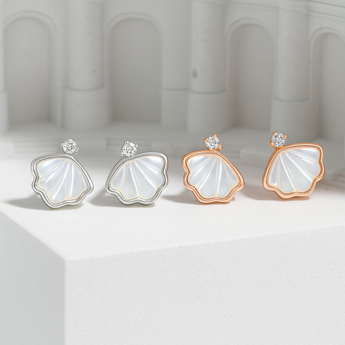 Give Your Girlfriend a Lifetime of High-End Temperament, White Pearl Earrings Gift, and Jewelry