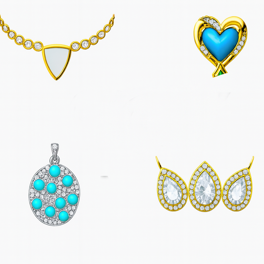 Editvarious Customized Jewelry OEM Ring Necklace. Bracelet. Bangle Brooch Earring