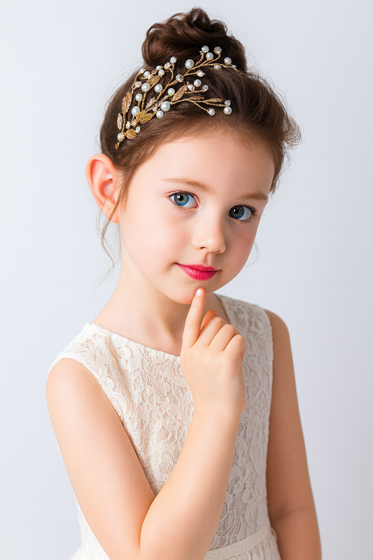 Golden Children’s Performance Headband for Girls