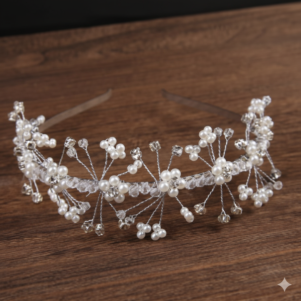 Hairbands with Water Drills – Girl’s Dress & Event Accessories