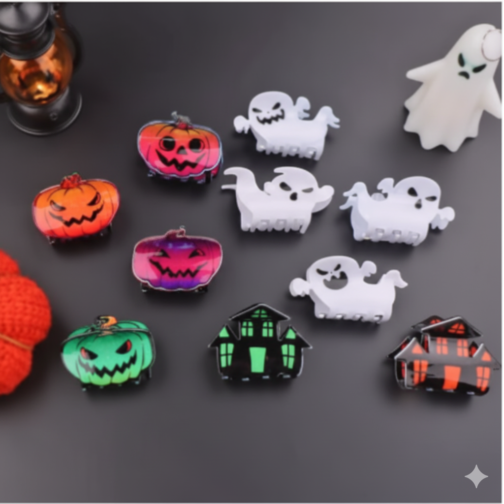 Halloween Ghost Pumpkin Headpiece