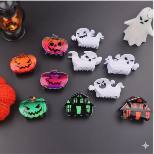 Halloween Ghost Pumpkin Headpiece