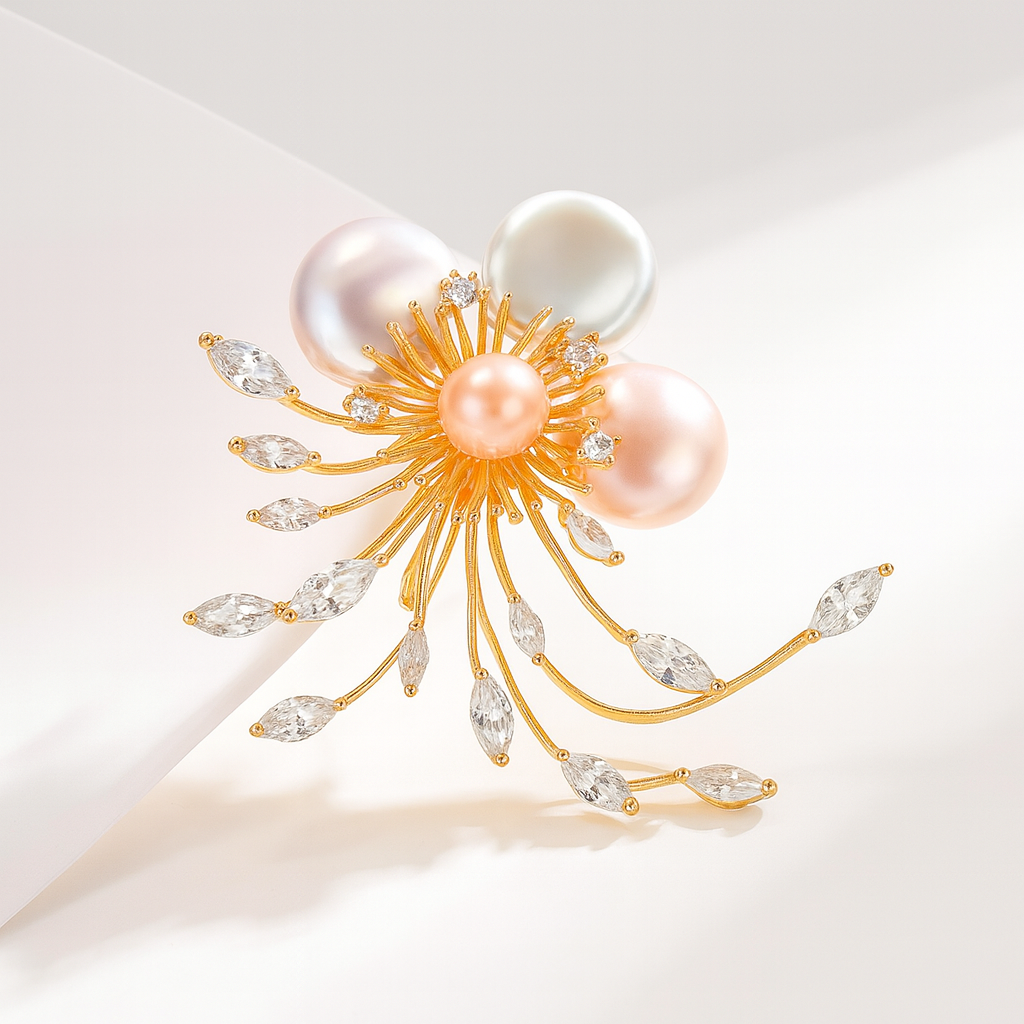 Pearl Chest Flower High-End and Versatile Fashion Dress Chest Flower