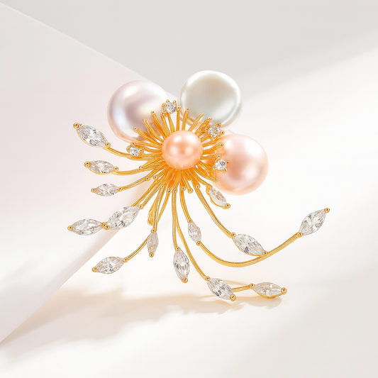 Pearl Chest Flower High-End and Versatile Fashion Dress Chest Flower